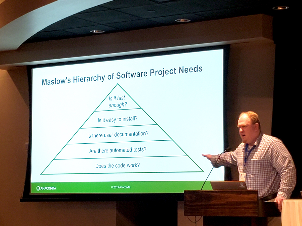 Seibert Heirarchy of Needs SciPy 2019