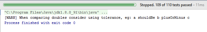 error in IntelliJ