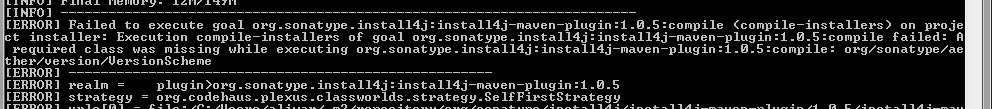 built_with_maven_3_1_0_failed