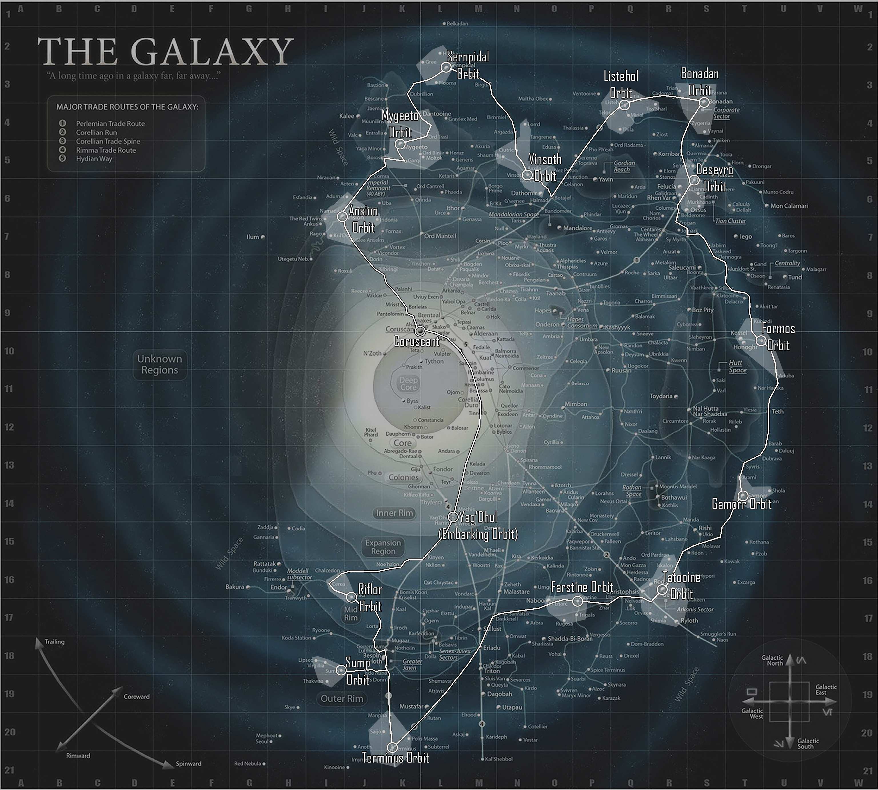 The Galaxy Map