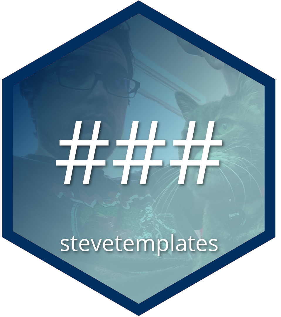 My stevetemplates hexlogo