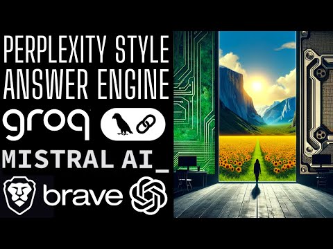 Build a Perplexity-Inspired Answer Engine Using Groq, Mixtral, Langchain, Brave & OpenAI in 10 Min