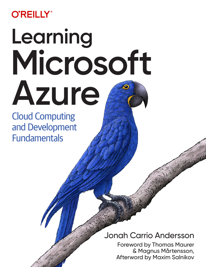 Learning Microsoft Azure Book (Oreilly Media) by Jonah Carrio Andersson