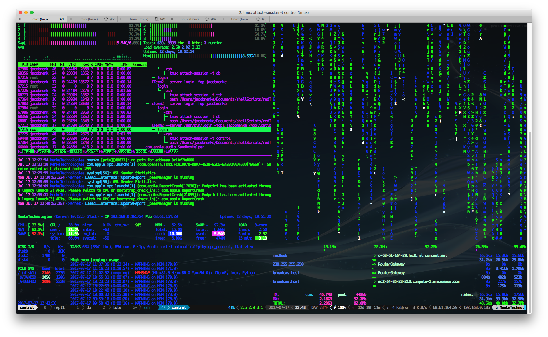 tmux final