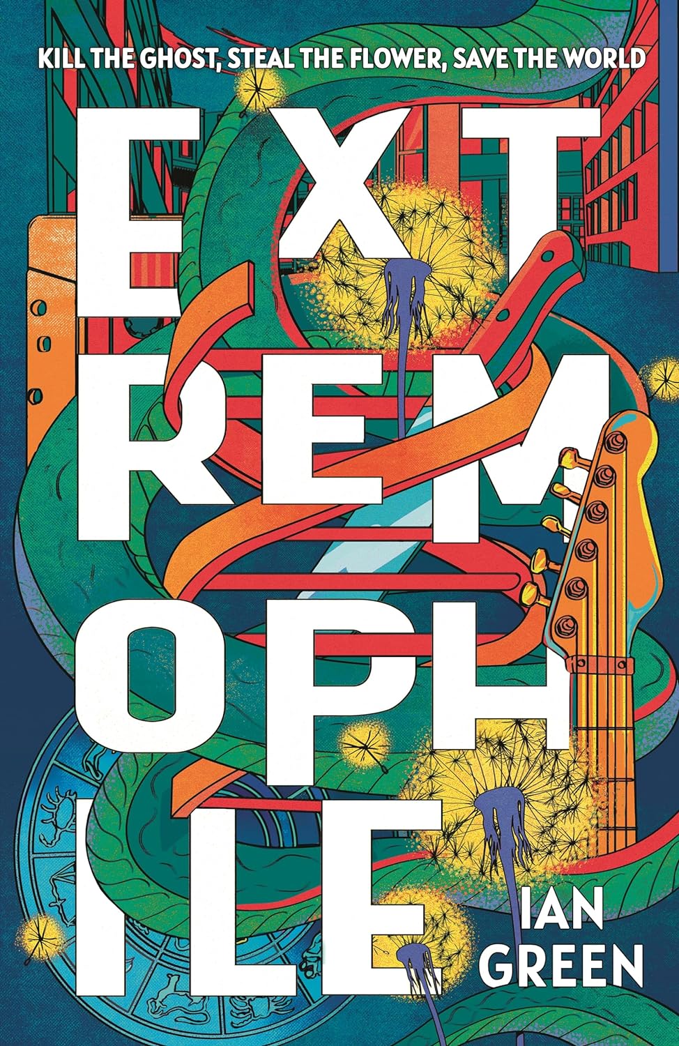 Extremophile book cover and Goodreads link