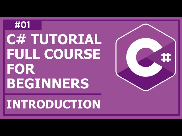 C# Programming For Beginners - Lecture 1: Introduction to Programming & How to Install Visual Studio