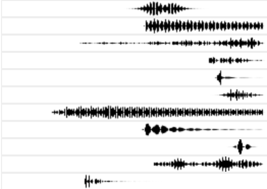 sparse decomposition of audio