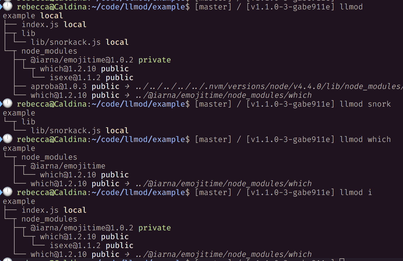 GitHub - iarna/llmod: List all of the javascript in your project, both ...