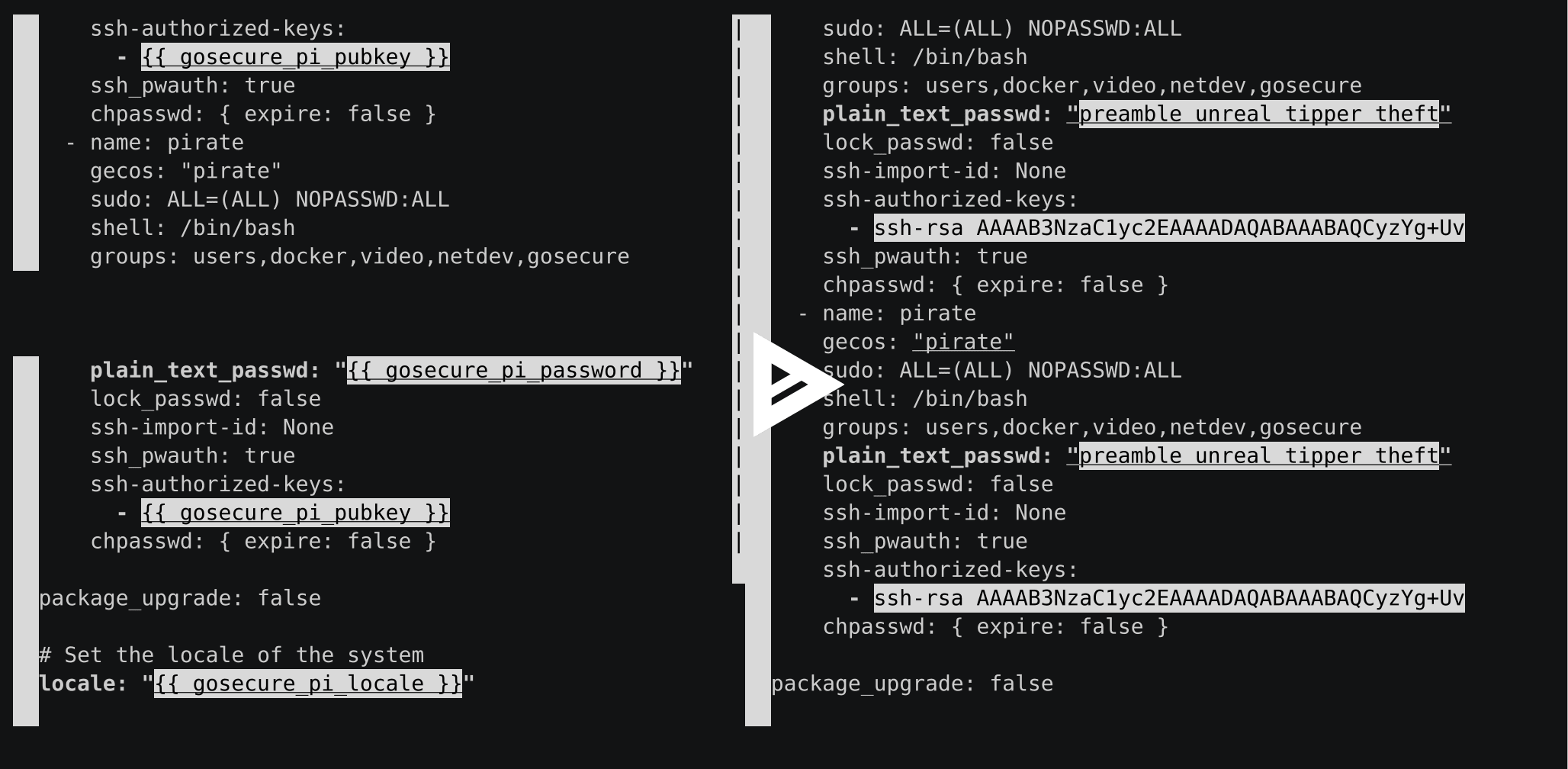 Rendering templates outside the source repo directory