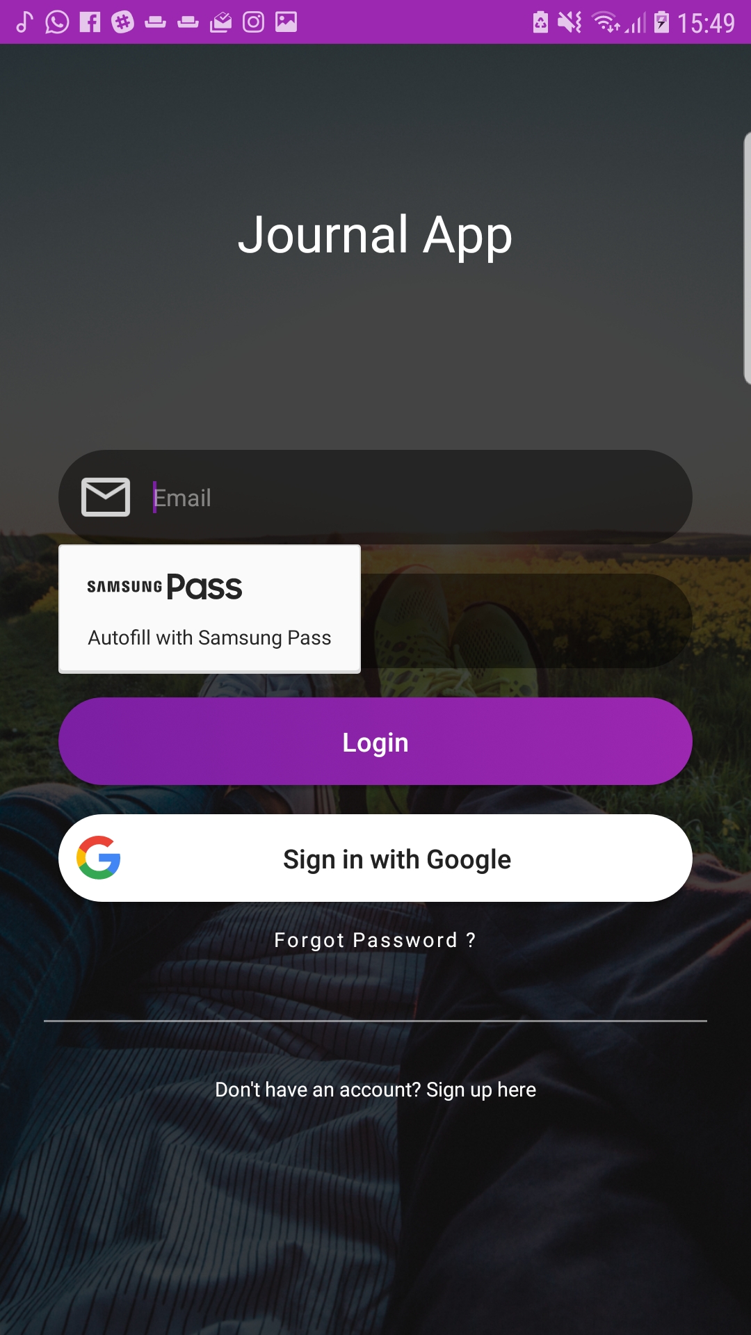 Login Activity