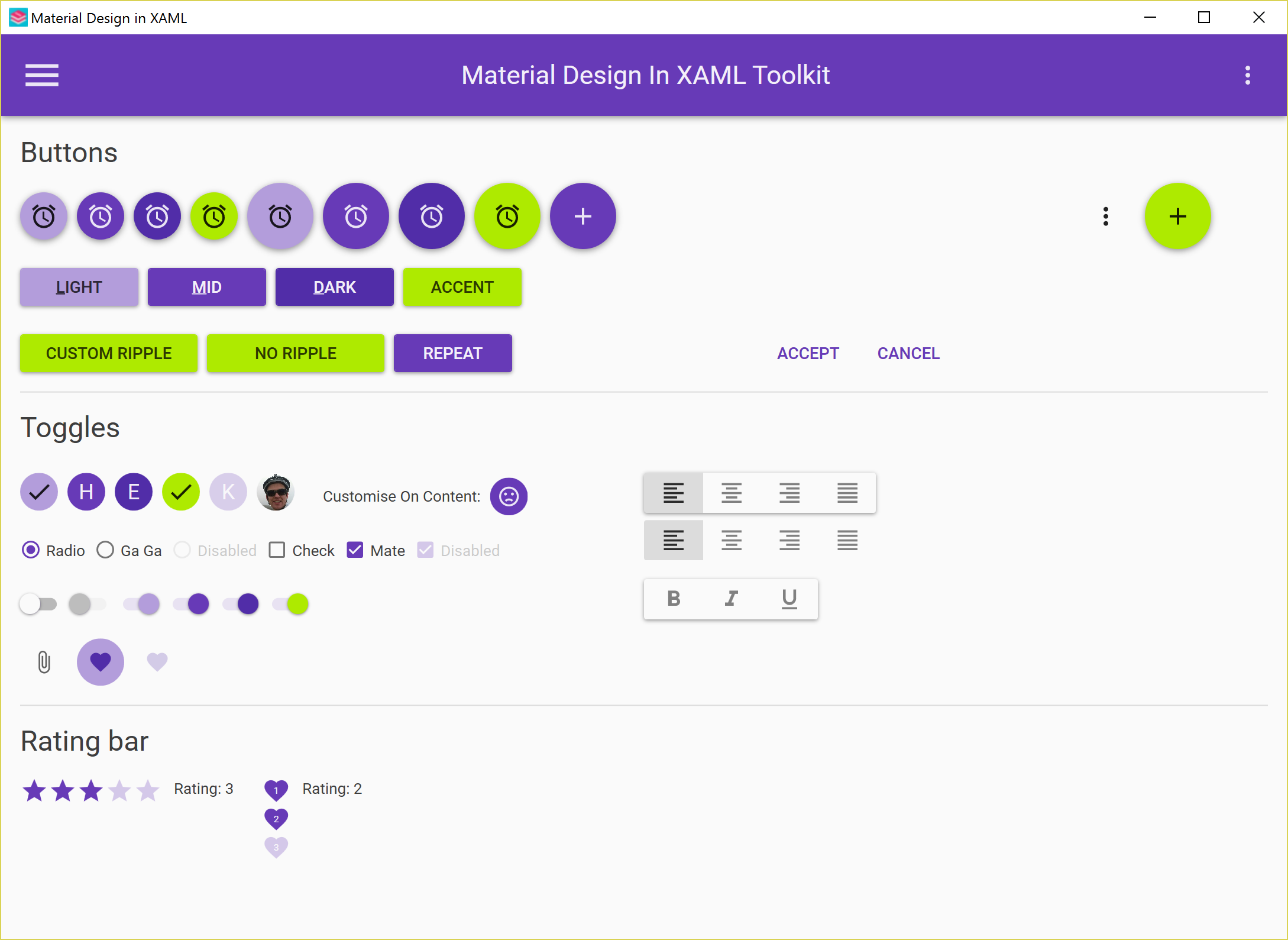 Material Design In XAML