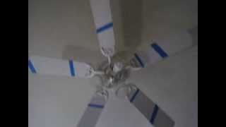 Ceiling fan spiral animation