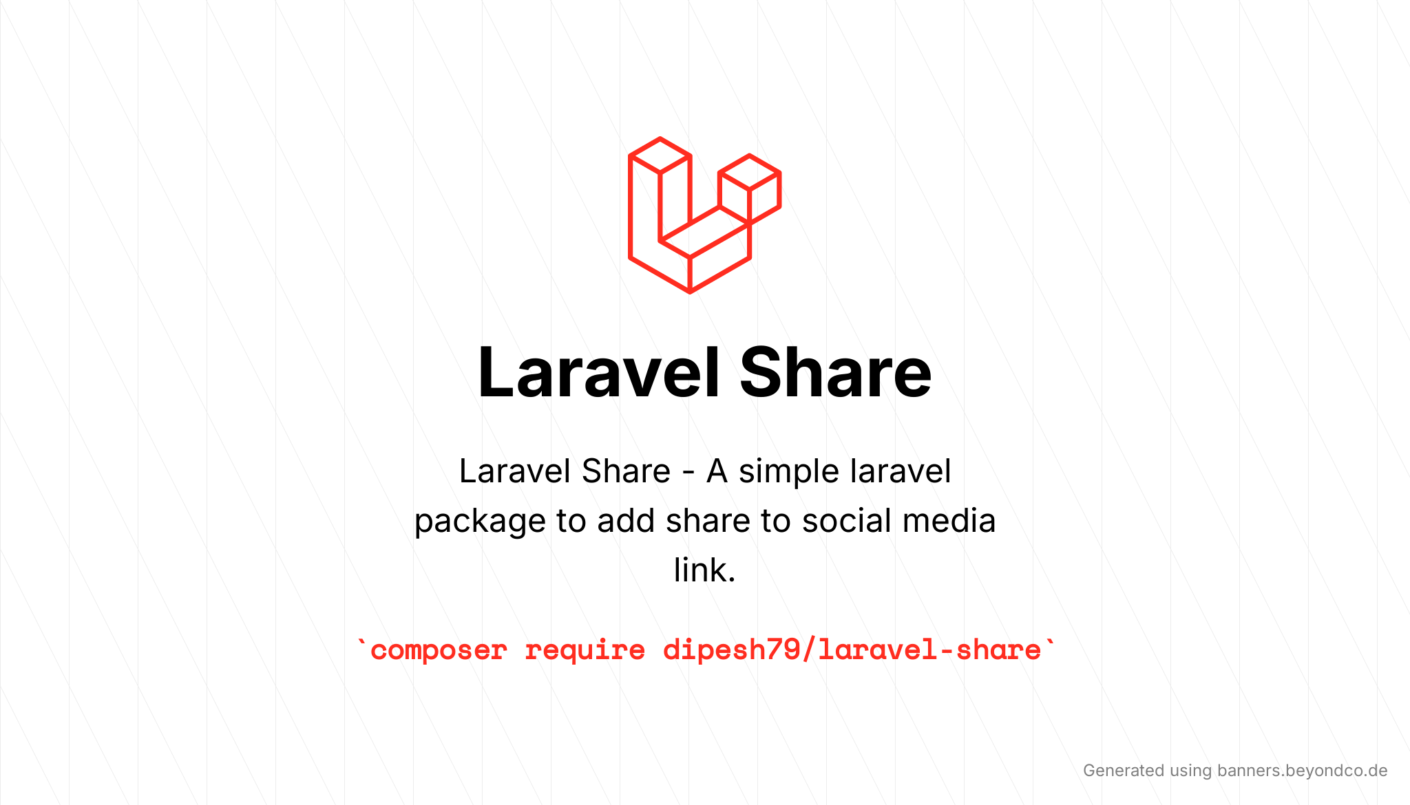 Laravel Share Pacakge