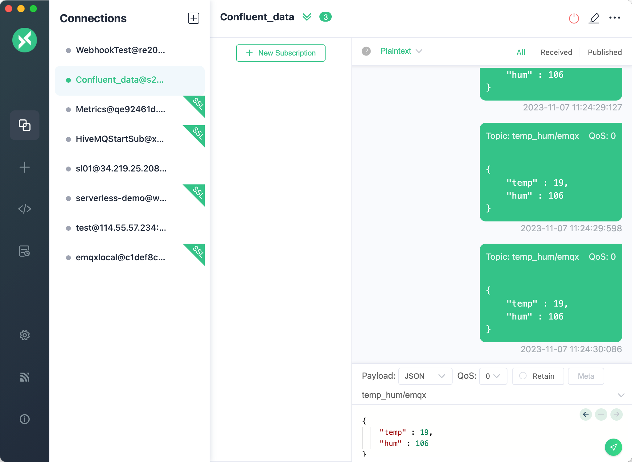 Publish MQTT Messages to EMQX Cloud