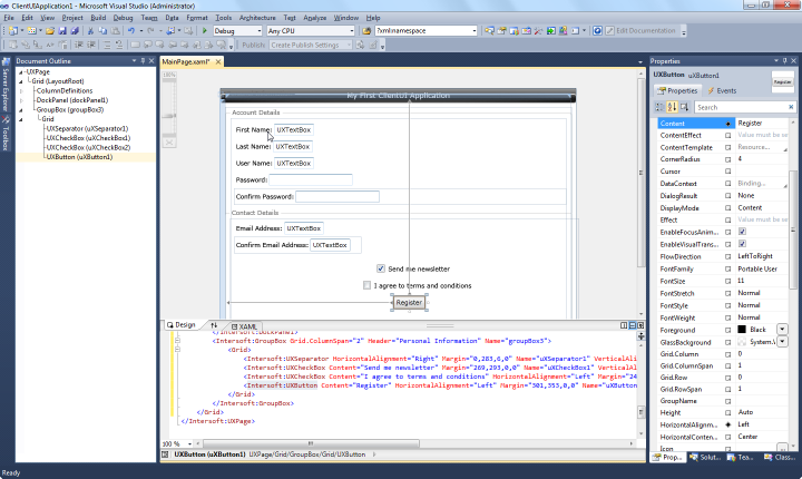 WPF IDE