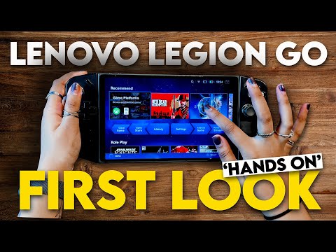 I tested it EARLY... (it's massive) - Lenovo Legion Go Hands-On Preview