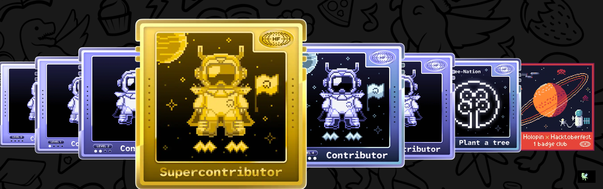 An image of @chandraveersingh1717's Holopin badges, which is a link to view their full Holopin profile