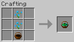 multicolored basket recipe