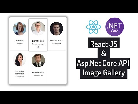 Video Tutorial for React JS & Asp.Net Core Web API - Image Upload, Retrieve, Update and Delete