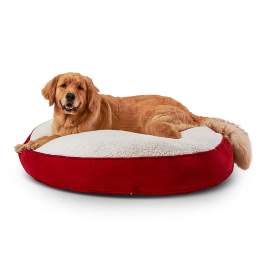 happy-hounds-scout-large-42-x-42-in-red-deluxe-round-pillow-style-dog-bed-1