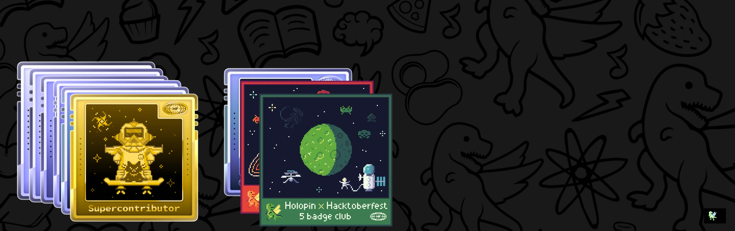 An image of @sivamuruganandamcoder's Holopin badges, which is a link to view their full Holopin profile