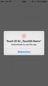 GitHub - devno/TouchID-Demo: Simple demo app with Touch ID ...