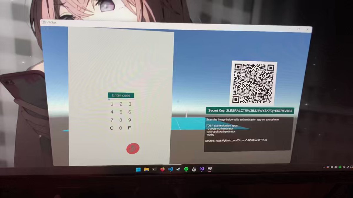 GitHub - gizmo-ds/UdonOTPLib: VRChat Udon OTP Library. contains a ...