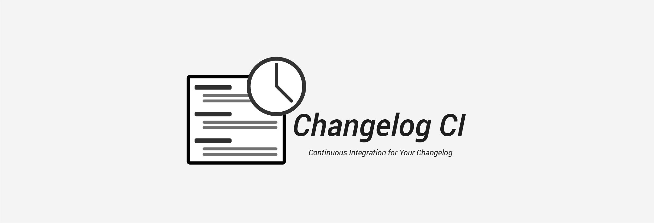 Changelog CI Banner