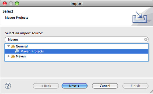 Maven Project Import