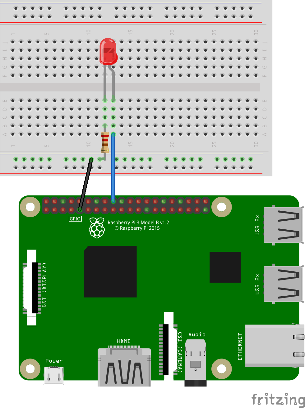 Hello Raspi-IO Schematic