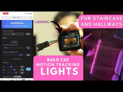 AmbiSense - Radar-Controlled LED System