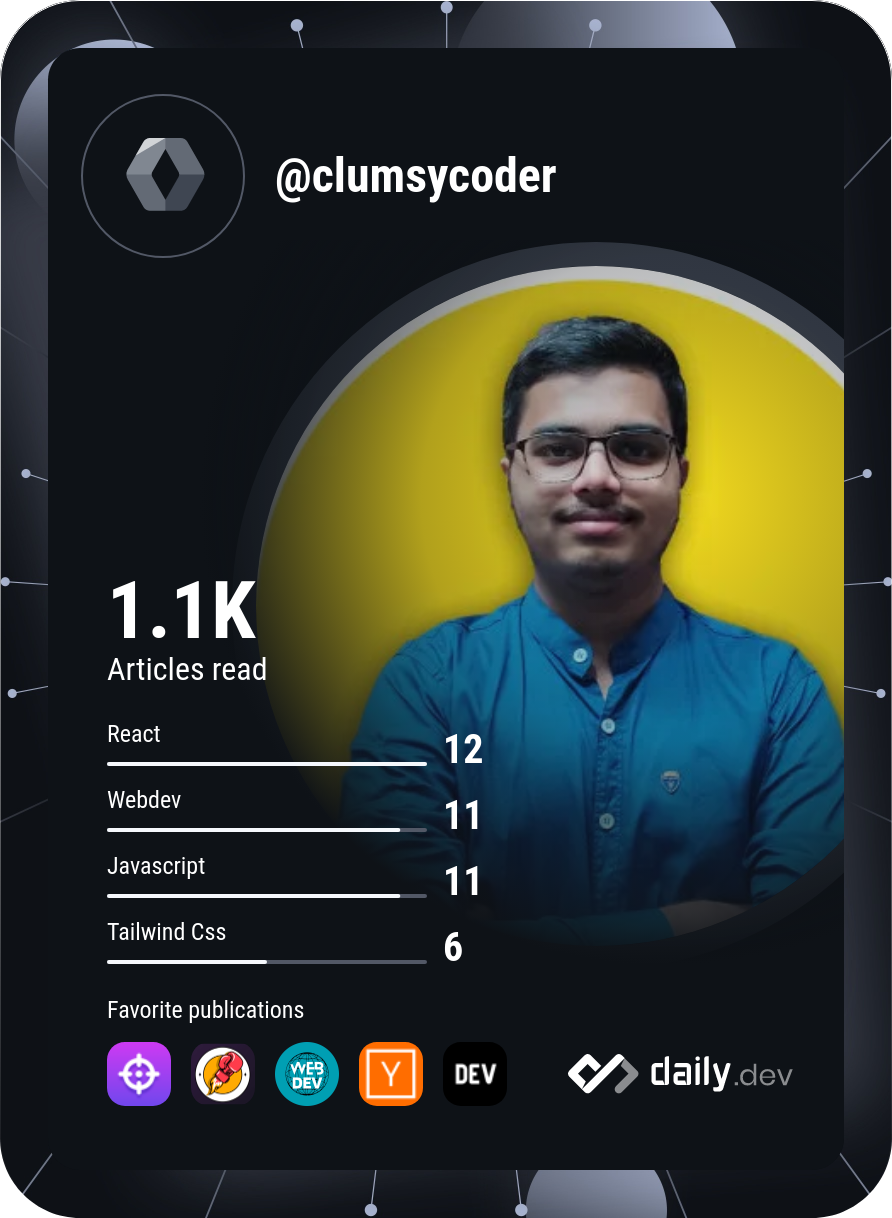 Kaushal Joshi's Dev Card