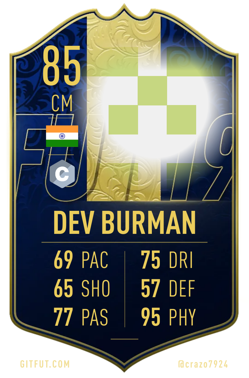My GitFut card