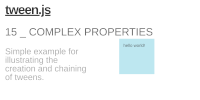 Complex properties