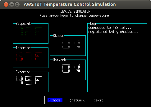 temperature-control.js, 'device' mode