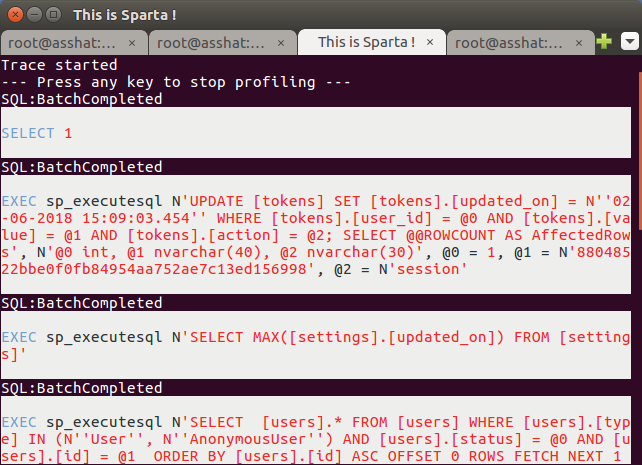 Linux-Console-Profiler: This is Sparta !