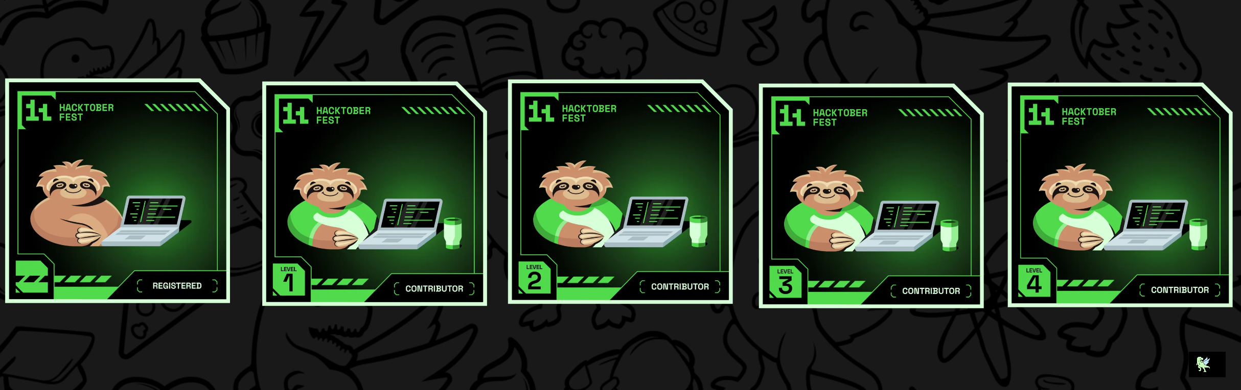 An image of @sumana2705's Holopin badges, which is a link to view their full Holopin profile