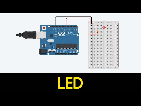 LED with Arduino in Tinkercad