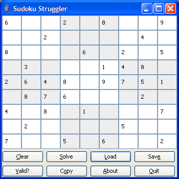 Sudoku Struggler