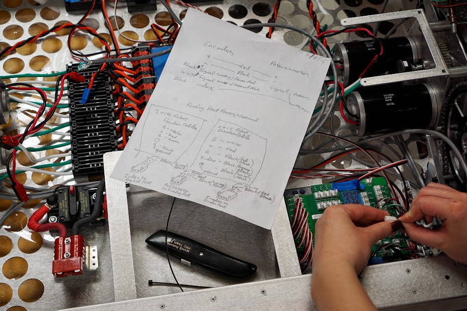 Encoder and Potentiometer Wiring Diagram from 2015