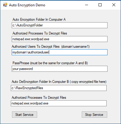 File Encryption Demo