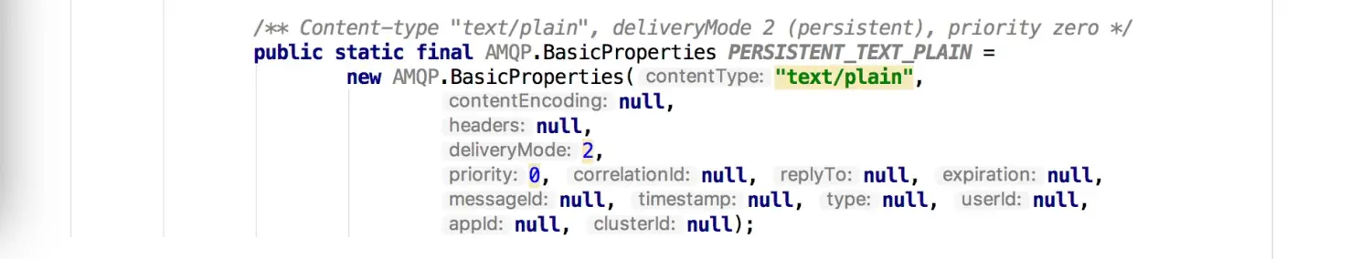 MessageProperties.PERSISTENT_TEXT_PLAIN