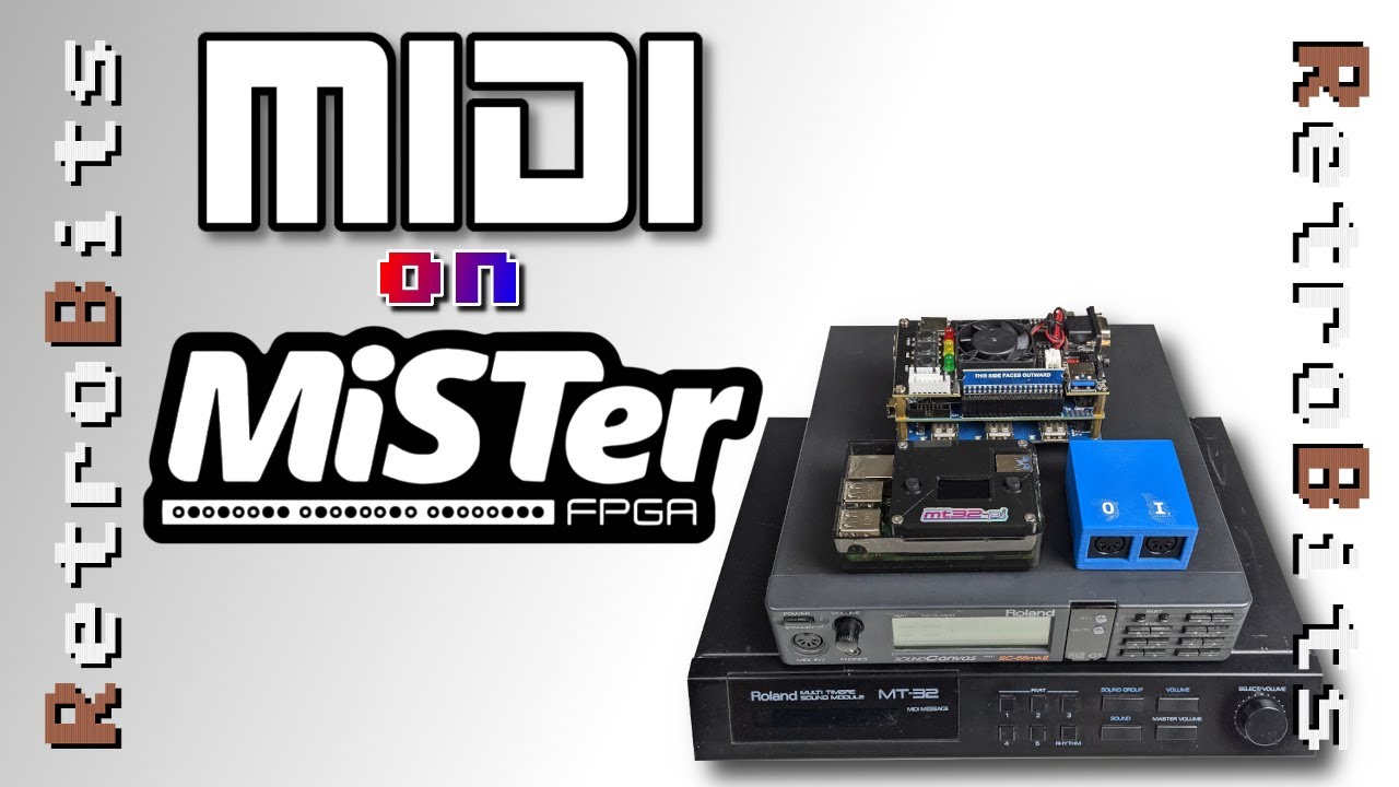 MIDI on the MiSTer FPGA 5 Ways - mt32-pi, Munt, FluidSynth, MidiLink and more!