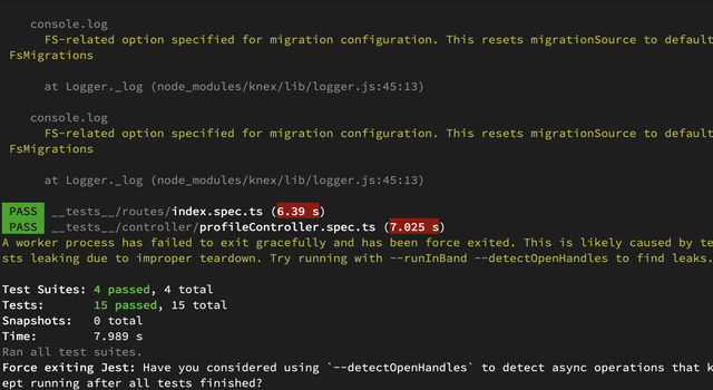 Unit Test Result