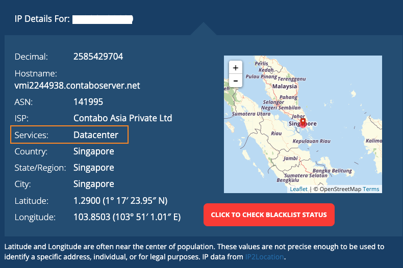 IP info