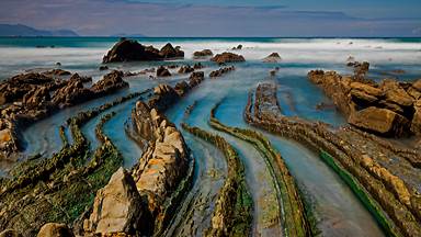 Basque Coast Geopark in the Bay of Biscay near Bilbao, Spain (© Olimpio Fantuz/eStock Photo)