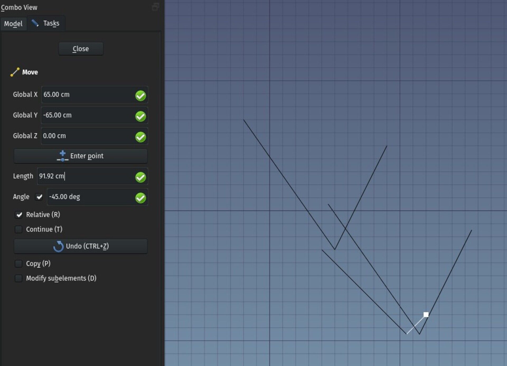 The additional line drawing options