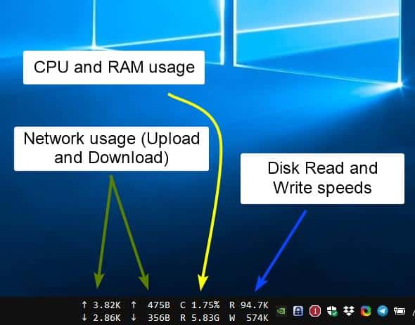 TaskbarStats