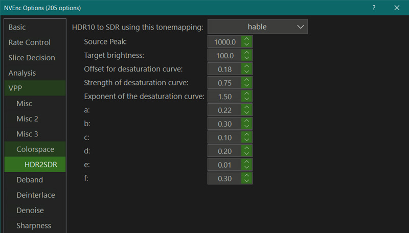 How to tonemap HDR to SDR · staxrip/staxrip Wiki · GitHub