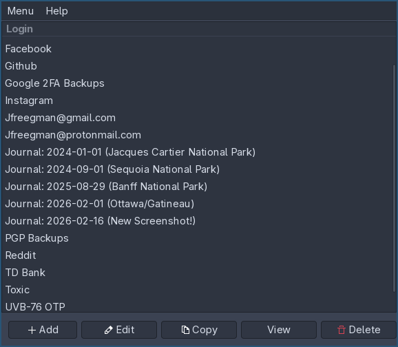 Spicypass Screenshot